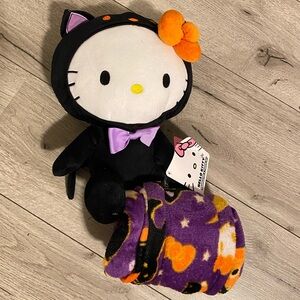 Hello Kitty Plush Blanket Set NEW